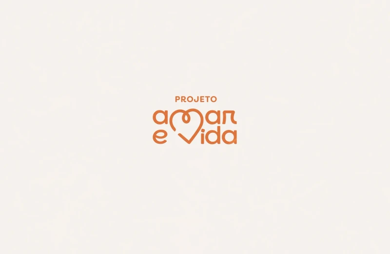 Projeto de marca Amar e Vida