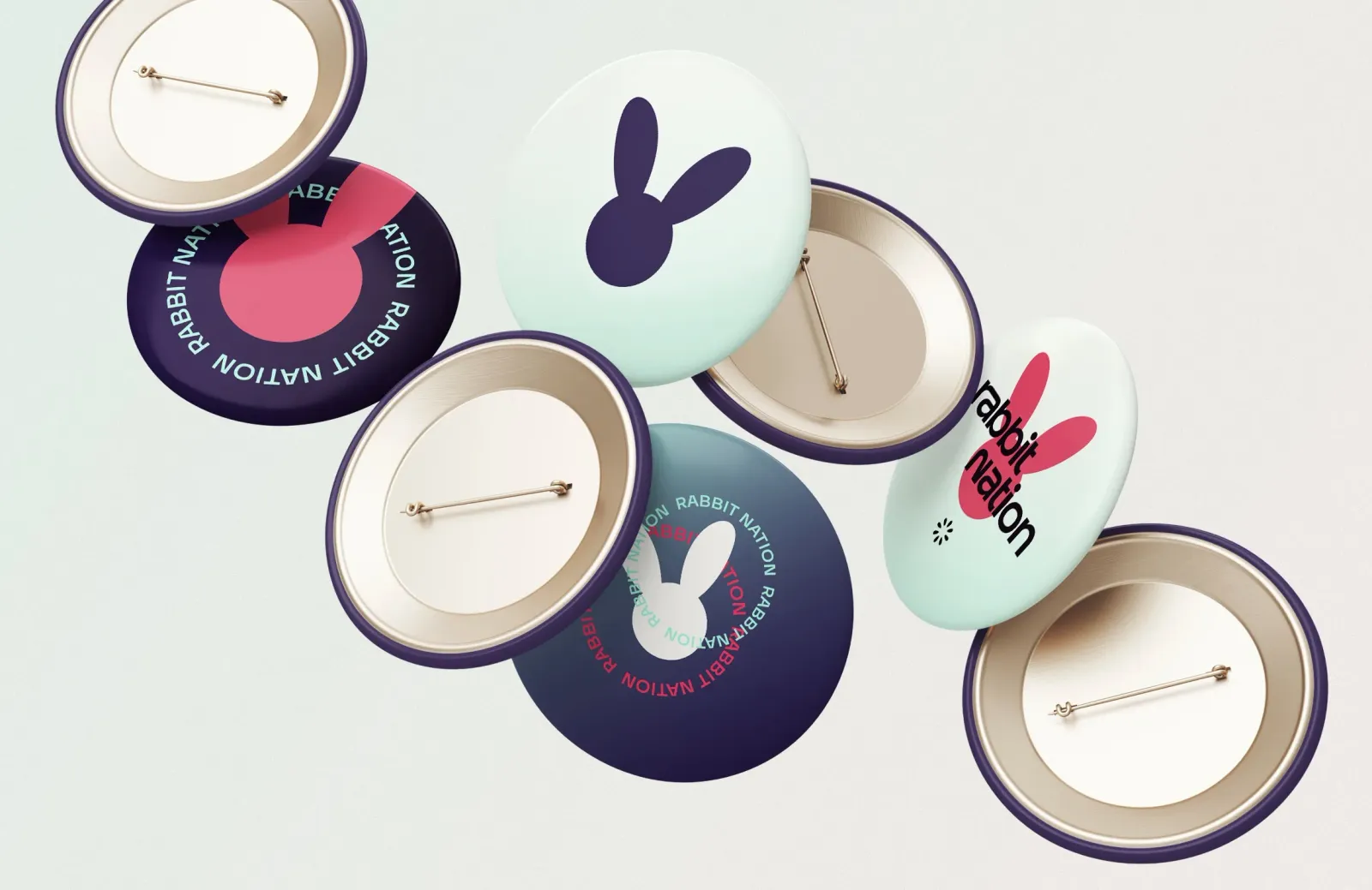 Projeto de marca Rabbit Nation 7