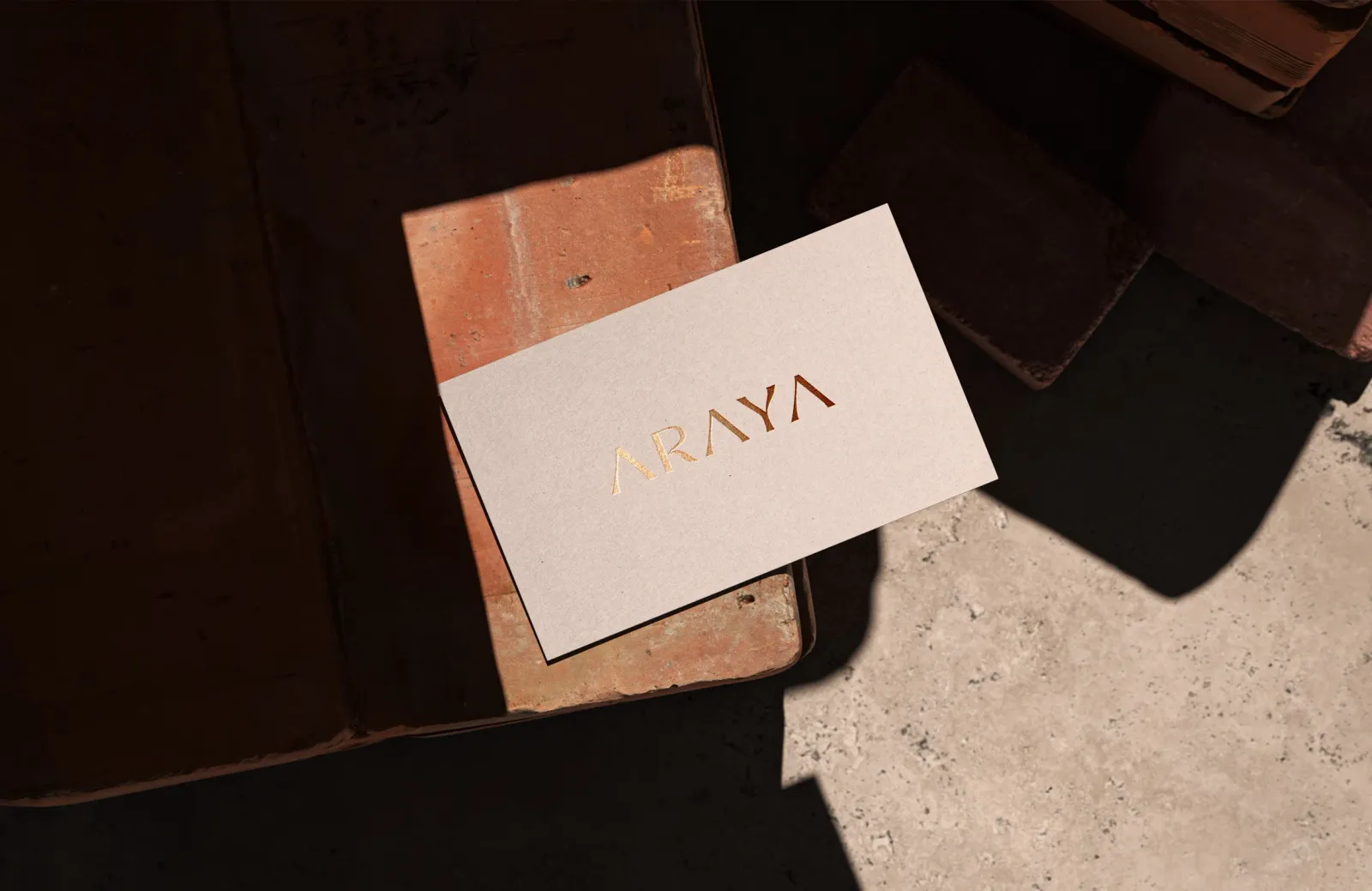 Projeto de marca ARAYA