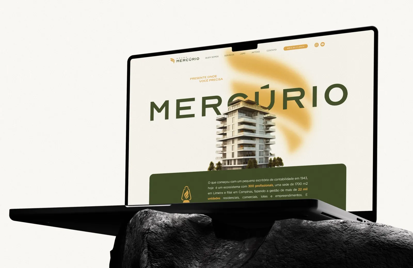 Projeto de marca Mercúrio