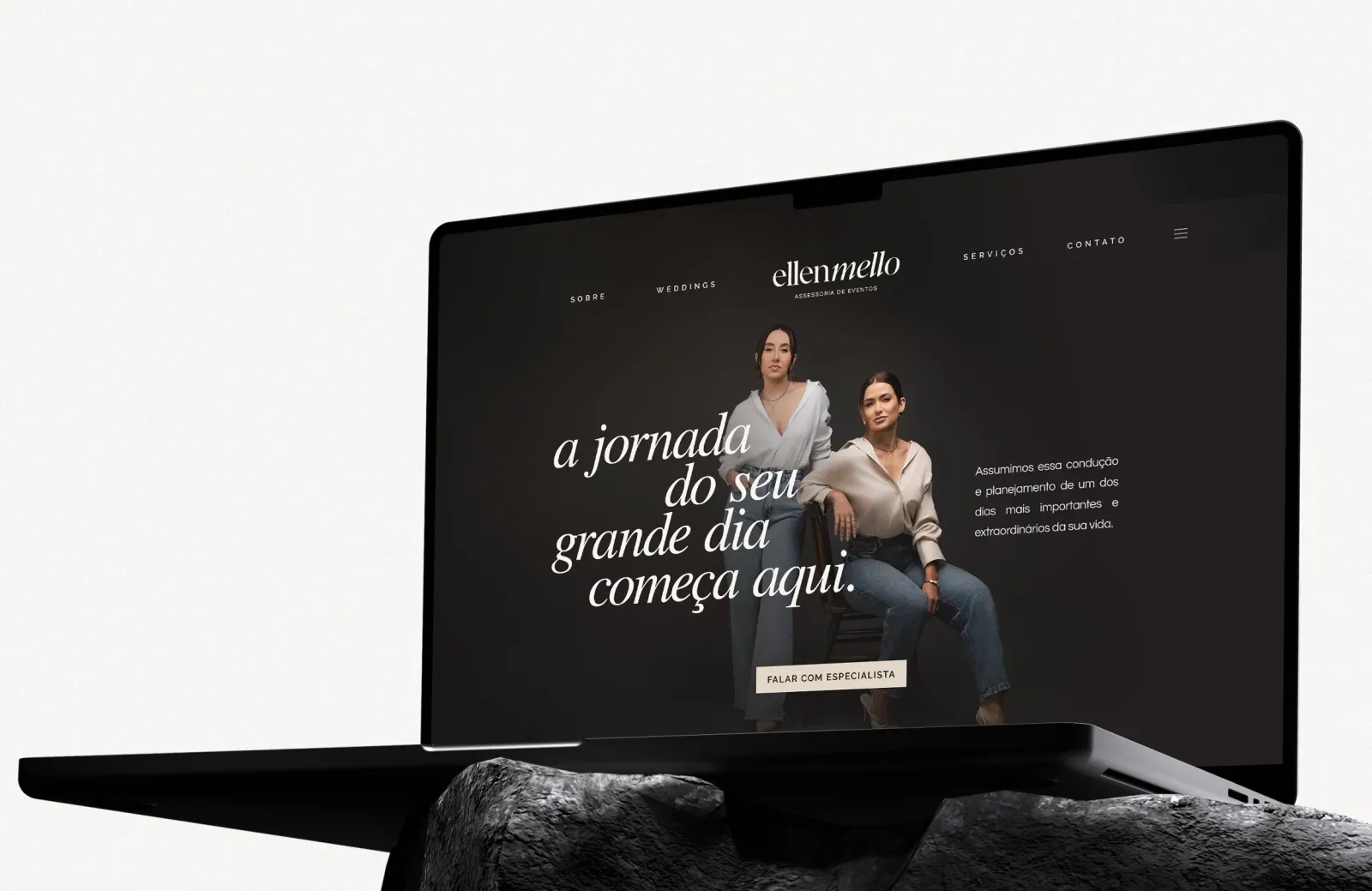 Projeto de marca Ellen Mello