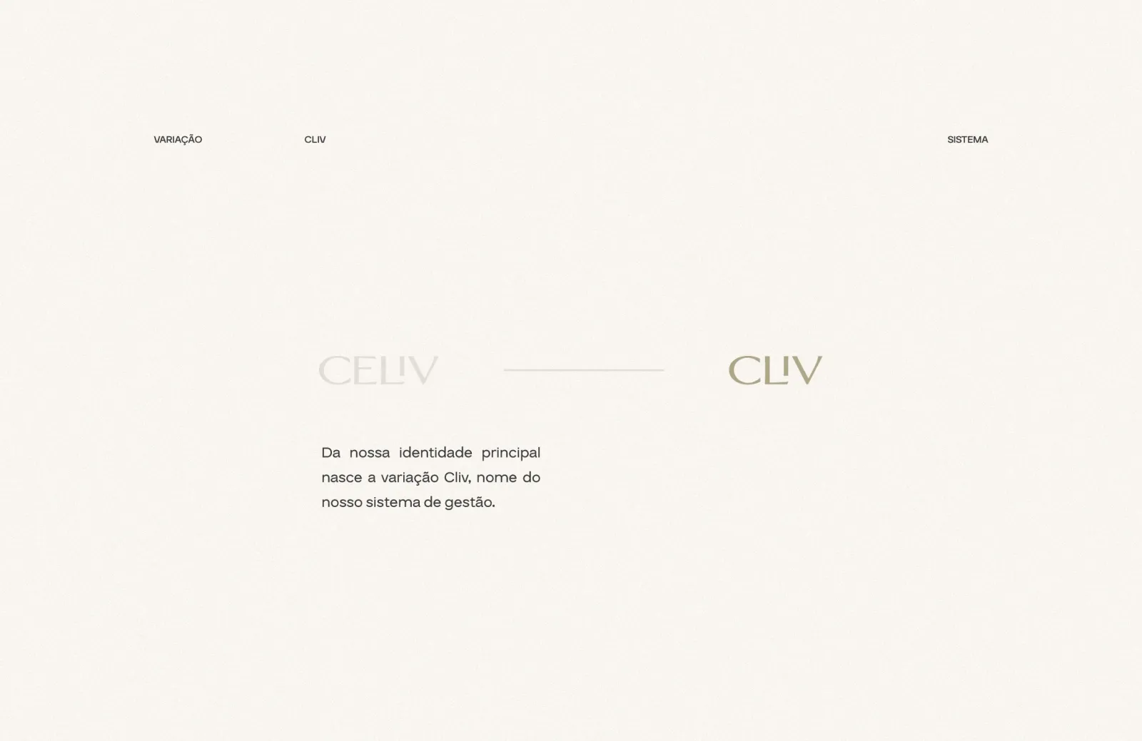 Projeto de marca CELIV