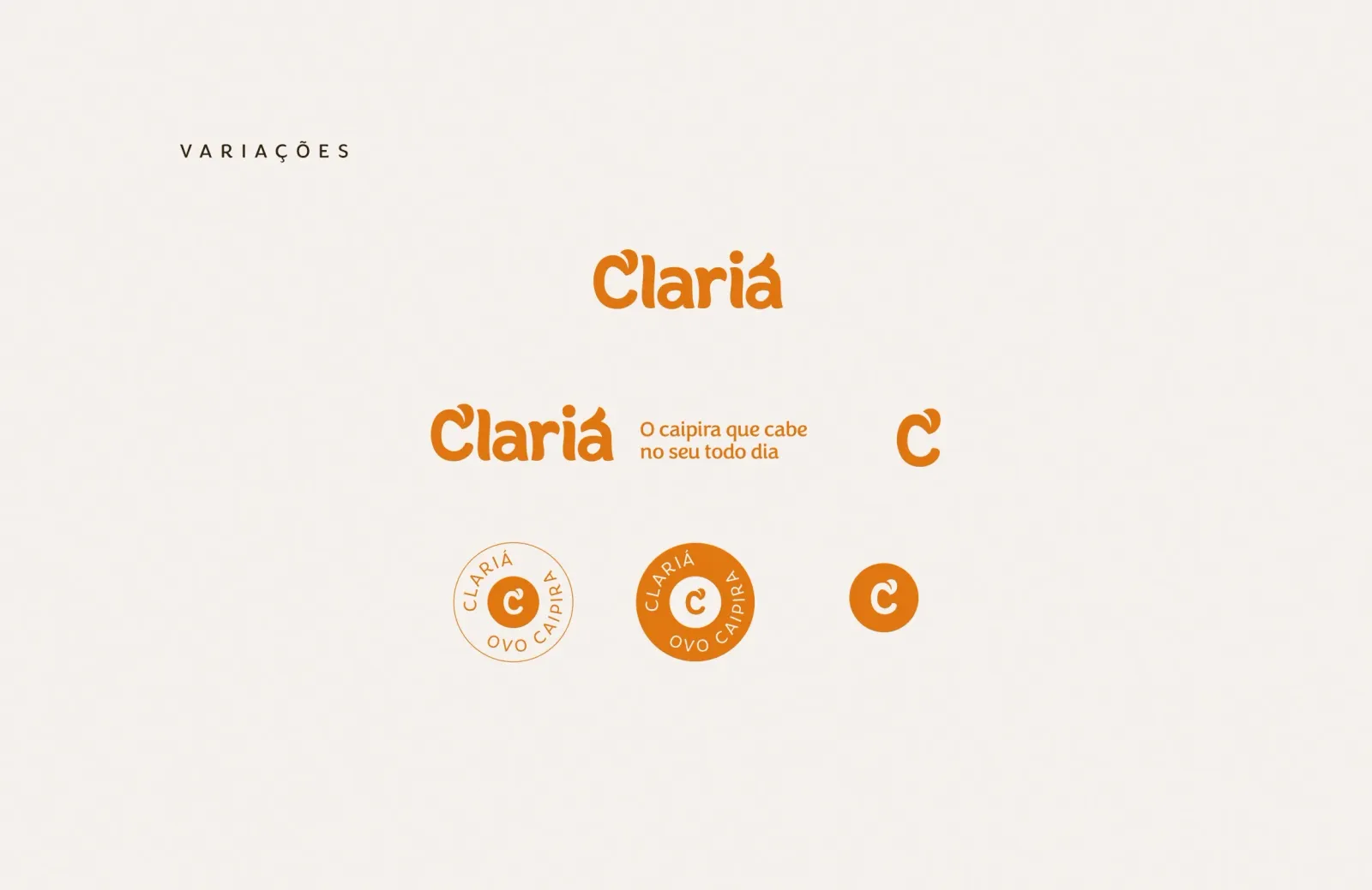 Projeto de marca Clariá 6